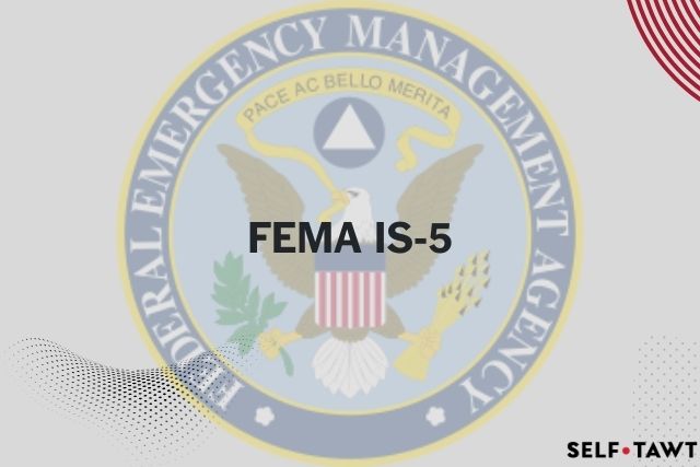 FEMA IS-5 Test Answers